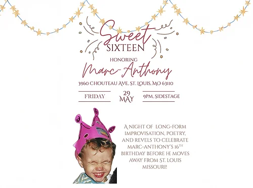 Marc-Anthony’s Sweet 16