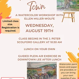 Paint the Town: A Watercolor Workshop with Ellen Miller-Wolfe