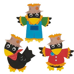 Foam Scarecrow Magnets