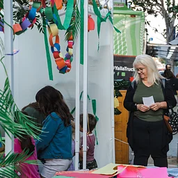 Upside Down Sukkot Celebration + Community Sukkah Building
