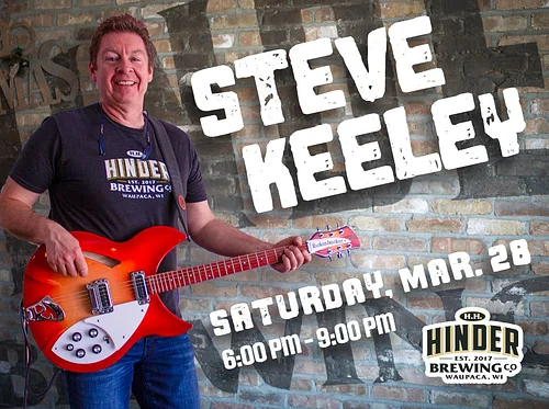 Live Music - Steve Keeley at H.H. HINDER Brewing Co.