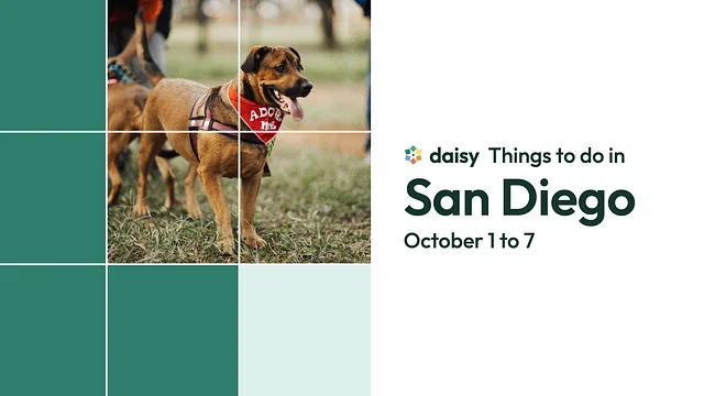 Daisy: Things to do in San Diego, October 1 to 7