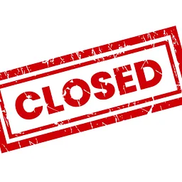 Closed for Cleaning and Staff Apprectiation (Copy)