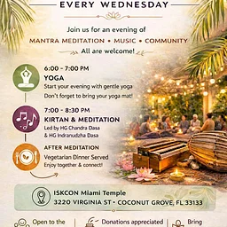 Free Community Yoga Class & Kirtan in the Grove