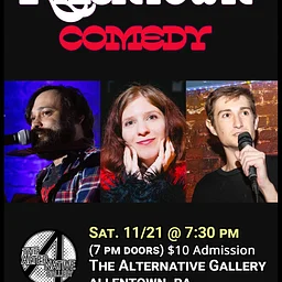 Allentown Comedy w/ Jay Simpson, Rebecca Kaplan & Stephen Naab