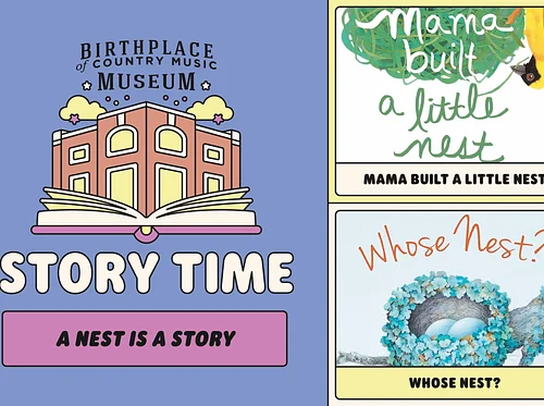 Museum Story Time – A Nest Is a Story