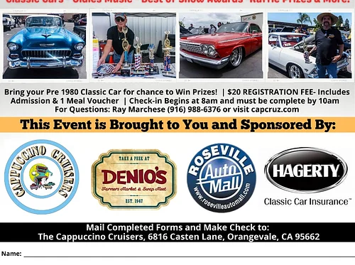 Cruisin’ for K-9’s Car Show