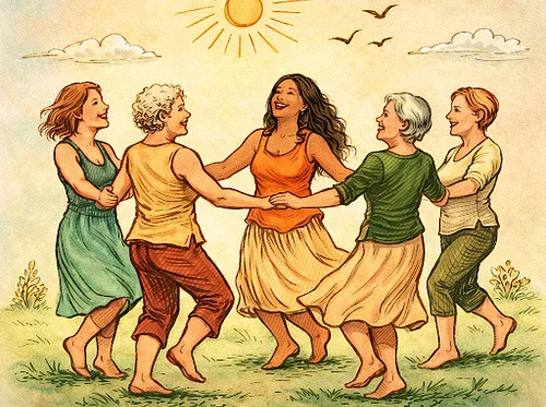 Awakened Aging: 5 week Circle for Wise Women - A women’s circle for those 55 and wiser, stepping into the next chapter of life with intention. With Lisa Kelly, PHD-