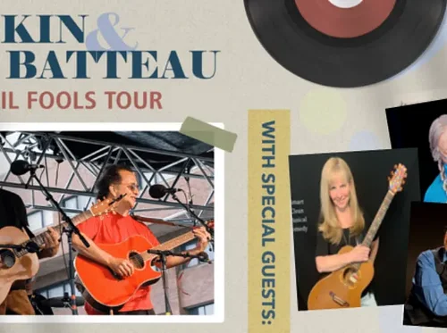 Buskin & Batteau on stage at the Cotuit Center for the Arts!