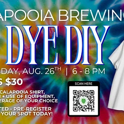 Tie Dye DIY Night at Calapooia Brewing