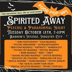 Spirited Away Psychic & Paranormal Night Halloween Edition