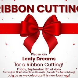 Ribbon Cutting for Leafy Dreams