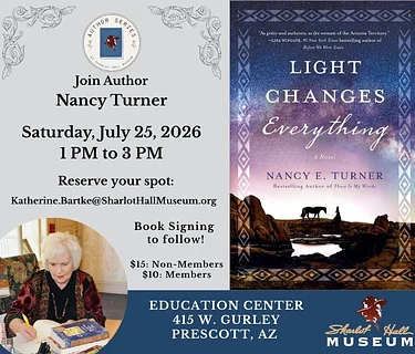 Author Series – Nancy Turner