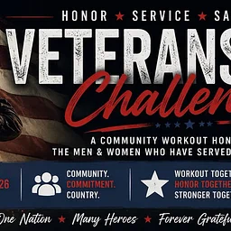 Veterans Day Challenge @ Grit & Glow