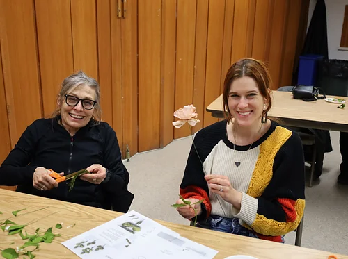 Crepe Paper Ranunculus Workshop