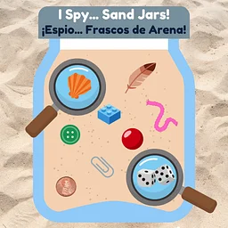 I Spy… Sand Jars!