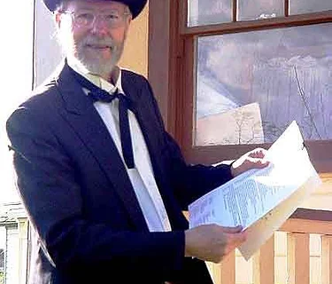 E.B. Whitman, Walla Walla's first mayor: Living History Presentation