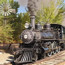 V&T Locomotive No. 25. Train Rides