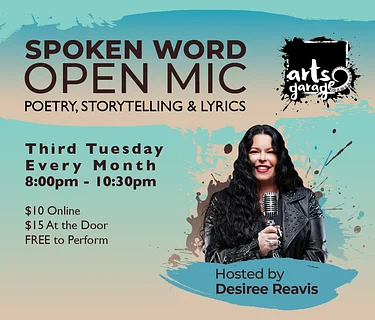 Spoken Word Open Mic: Poetry, Storytelling & Lyrics 