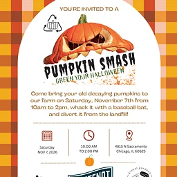 Pumpkin Smash Composting Day