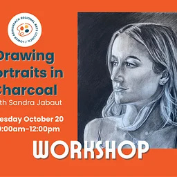 Drawing Portraits in Charcoal with Sandra Jabaut