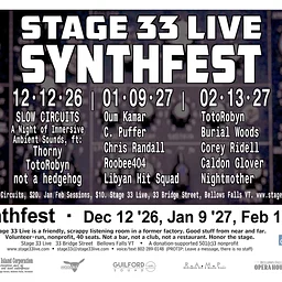 1/9/2027, Saturday: Synthfest Session 1 (6:00 PM)