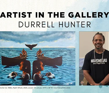 Artist in the Gallery: Durrell Hunter