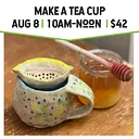 Tea Cup with Tea Tasting