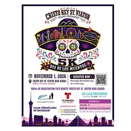 Cristo Rey St. Viator 5K Dia de Los Muertos