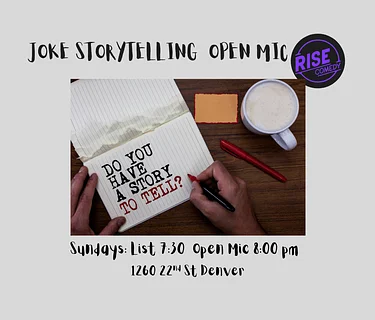 Anecdotal Open Mic