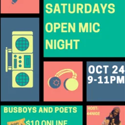 4th Saturdays Open Mic
