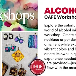 CAFE WORKSHOP – FLOWING INTO THE SEASON WITH ALCOHOL INK