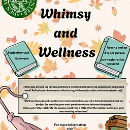 Whimsy and Wellness-Bookmark