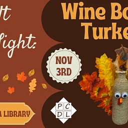 Adult Craft Night: Wine Bottle Turkey