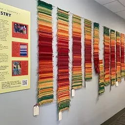 Tempestry Opening Exhibit at the Olive Free Library