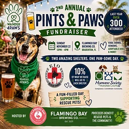 2nd Annual Pints & Paws Fundraiser