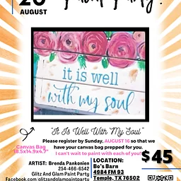PAINT PARTY! On a Canvas Bag this time!