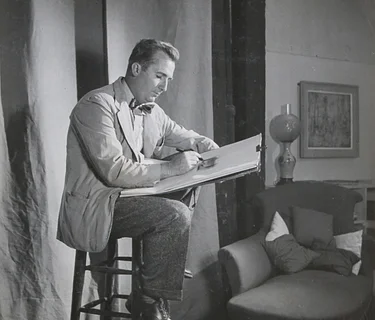 Paul Fontaine and His WWII Watercolors Curator Talk