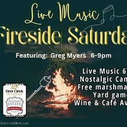 Fireside Saturday (live music - Strum's Greg Myers)