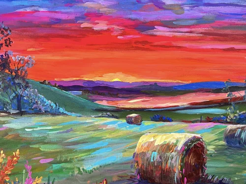 ColorScapes ~ Acrylic Painting Workshop: Saturday, with guest artist Tania Dirks.