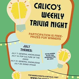 TUESDAY NIGHT TRIVIA!