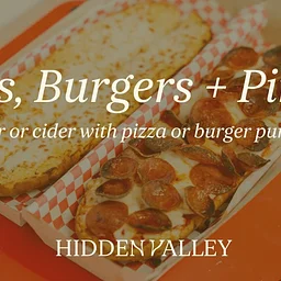 Happy Hour Special: Pie, Burger & Pint