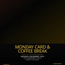 Monday Card & Coffee Break