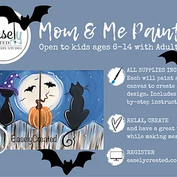 Mom (Any Adult) and Me (any Child ages 6-14) Paint Class