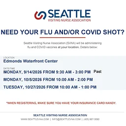 Seattle Visiting Nurse Association Flu and/or Covid Shots