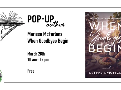 Pop-Up Author Melissa McFarland
