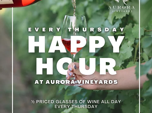 Thirsty Thursday – 50% off wine!