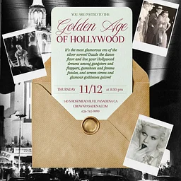 Festival Club Dance: GOLDEN AGE OF HOLLYWOOD