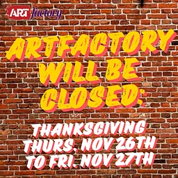 CLOSED FOR THANKSGIVING + BLACK FRIDAY