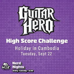 Nerd Night - Guitar Hero High Score Challenge